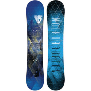 Silver adult snowboard
